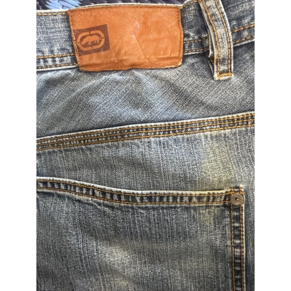 Vintage Ecko‎ Unltd Carpenter Jeans Mens 34 Baggy Y2K Skate Hip Hop Denim